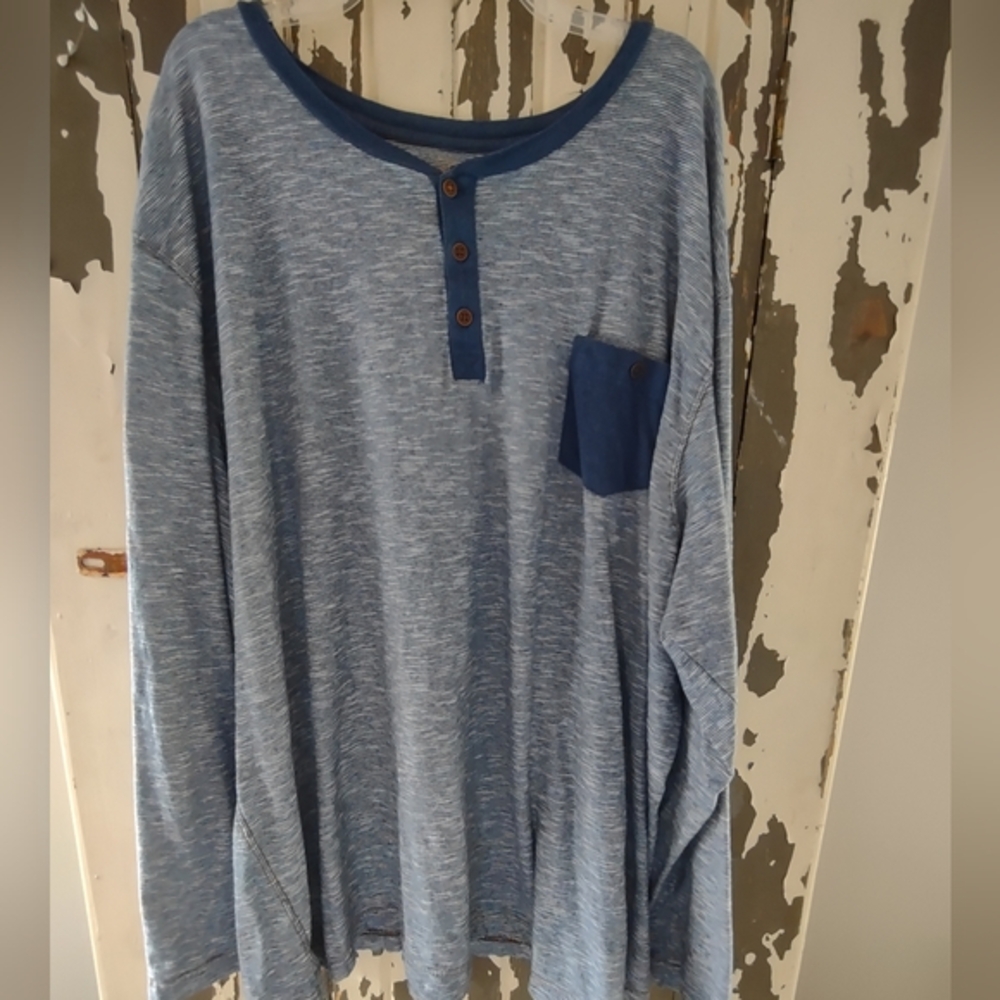 4X Henley by Northwest 100% Cotton